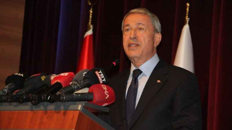 Bakan Akar: “Biz teröristleri vurdukça ses Ankara’dan geliyor”